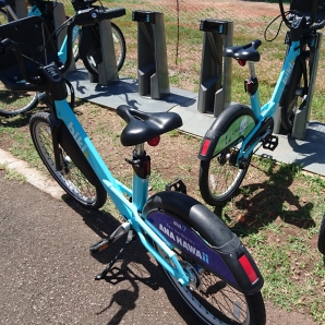 ホノルルの足に便利なBIKI