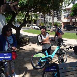 ホノルルのシェアバイク