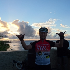 コース上でサンライズ