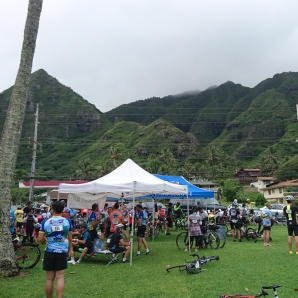 折り返しのエイド