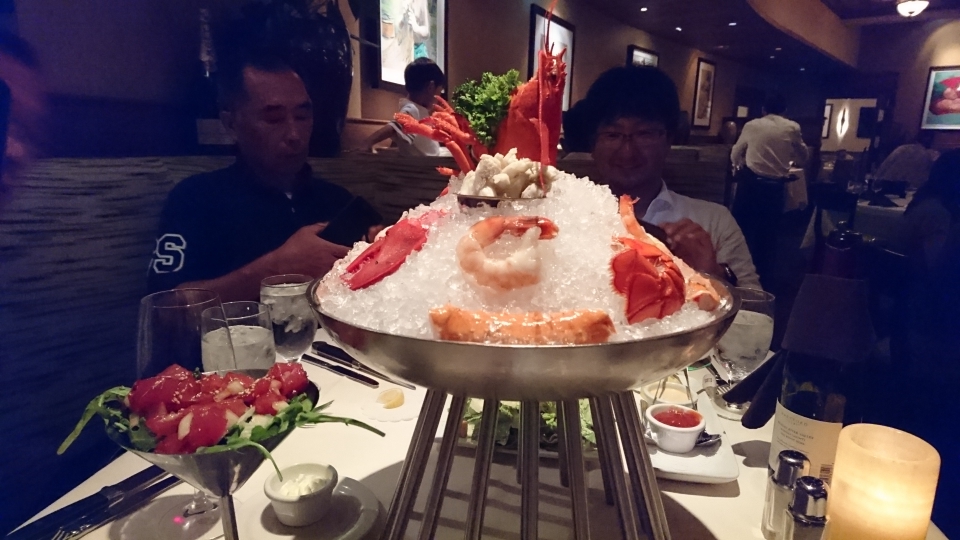 シーフードタワー！