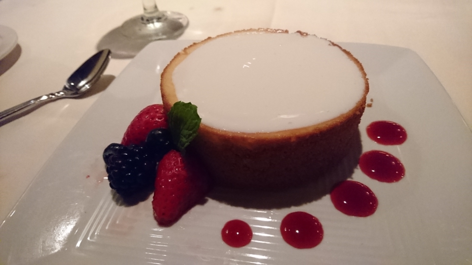 このチーズケーキも美味しかった～