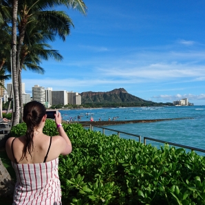 ホノルルからのダイヤモンドヘッド