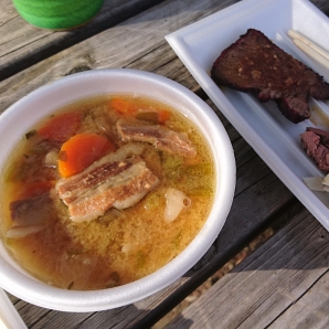 ジビエ汁旨かった～