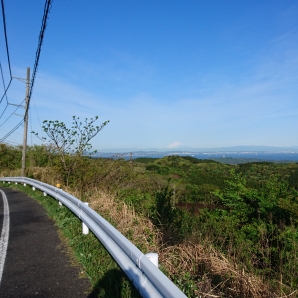 鹿野山からの富士山