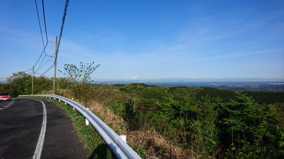 鹿野山からの富士山