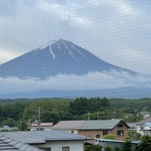 吉野荘からの富士山