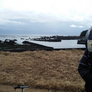 早く出発しないと寒くなってきた