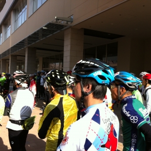 スタート前のミーティング3