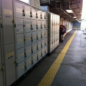 小淵沢駅構内コインロッカー