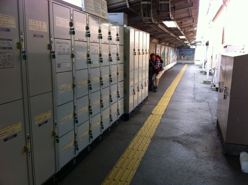 小淵沢駅構内コインロッカー