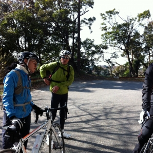 登り切りました