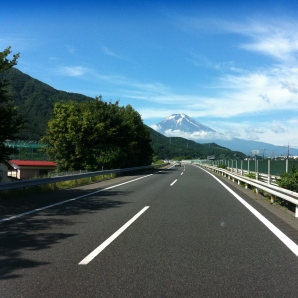 富士山見えてきた～