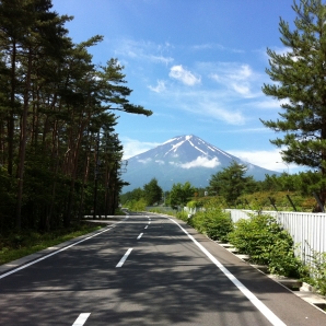 試走は天気いいなぁ