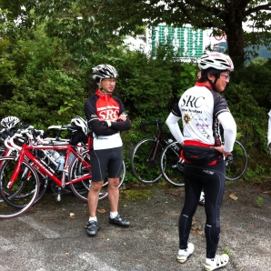 帰路　河口湖へ