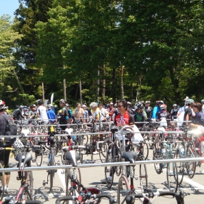 メイン会場の駐輪場所