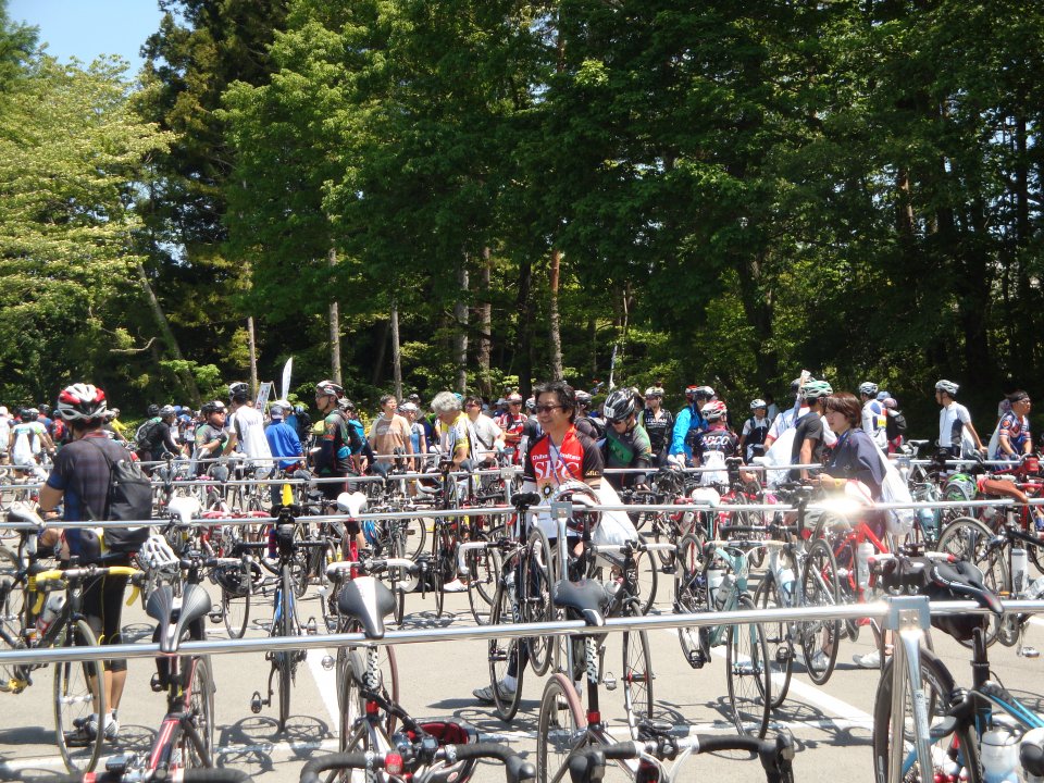 メイン会場の駐輪場所