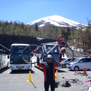 お決まりポーズで1枚