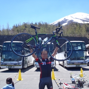 お決まりポーズで1枚