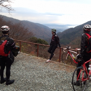 峠の茶屋で休憩