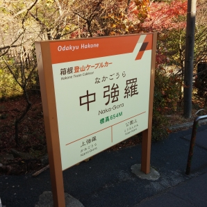 箱根ケーブルカー中強羅駅