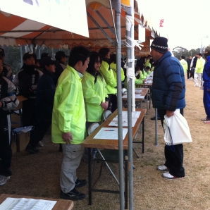 ボランティアの皆さん