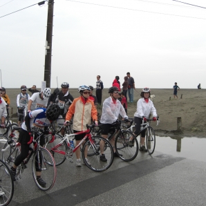 スタートラインに着きました