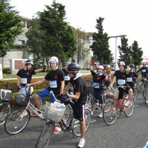 今年もママチャリ軍団